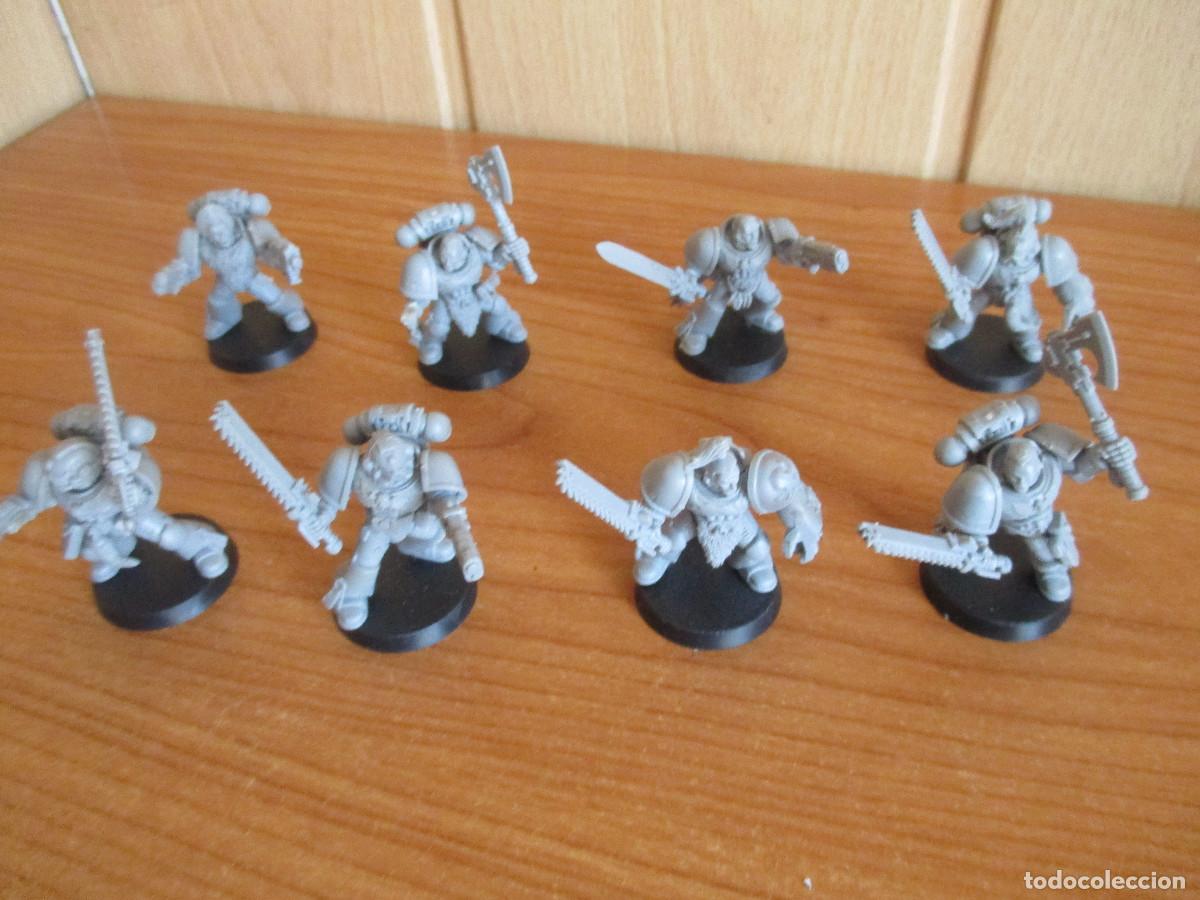 Juegos antiguos: WARHAMMER: LOTE 8 FIGURAS EN PLASTICO - Foto 1