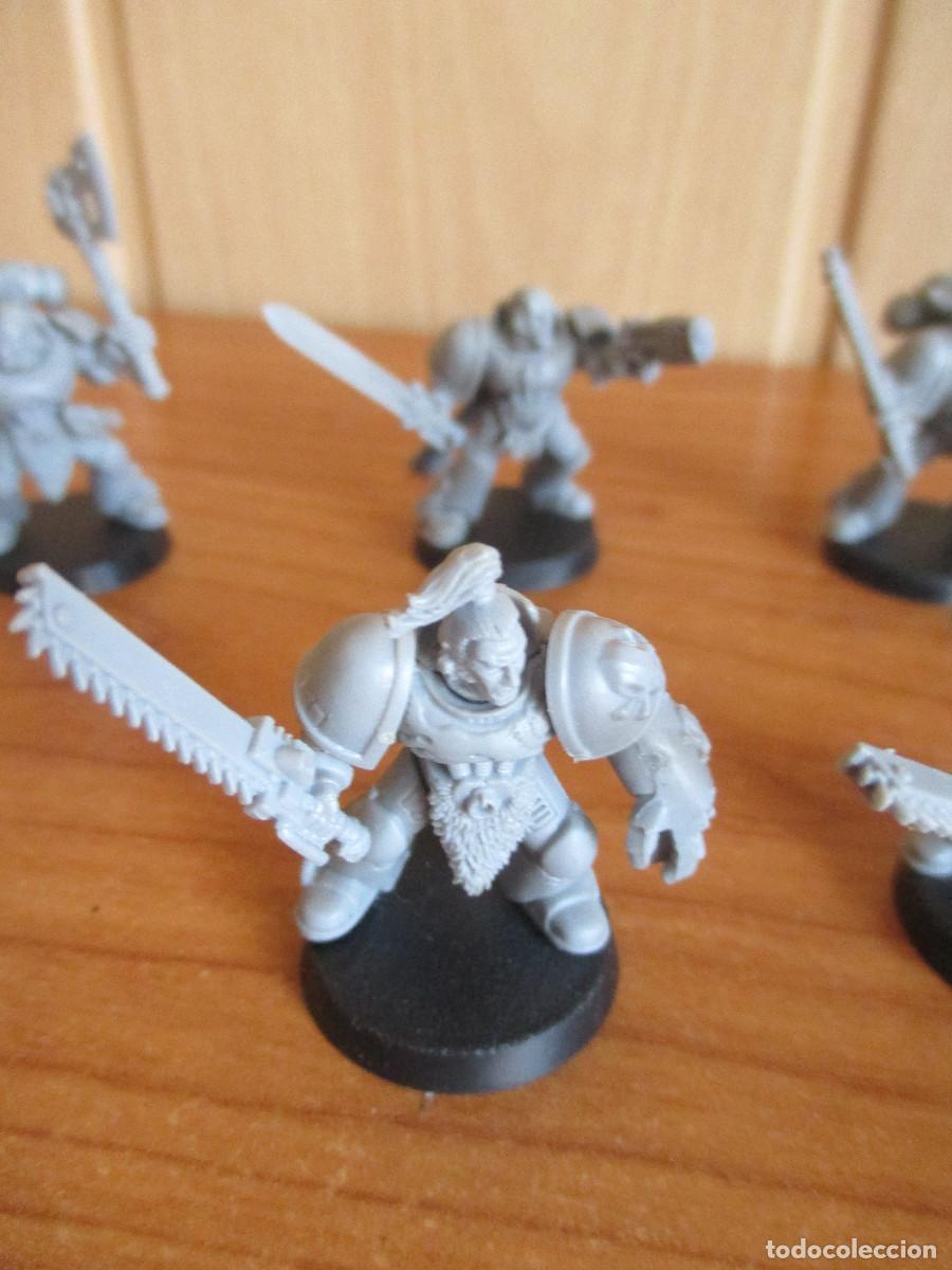 Juegos antiguos: WARHAMMER: LOTE 8 FIGURAS EN PLASTICO - Foto 3
