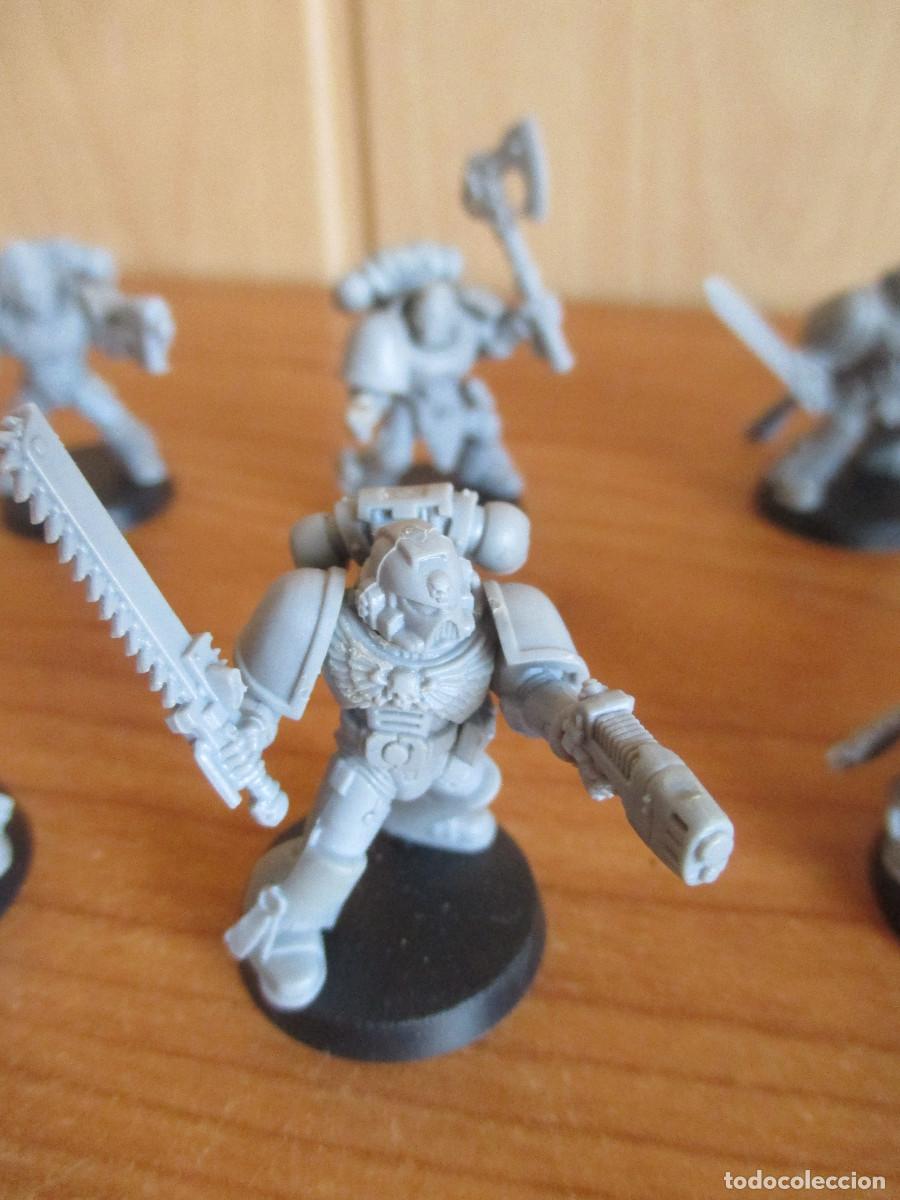 Juegos antiguos: WARHAMMER: LOTE 8 FIGURAS EN PLASTICO - Foto 4