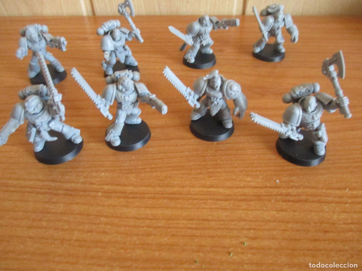 Juegos antiguos: WARHAMMER: LOTE 8 FIGURAS EN PLASTICO - Foto 6
