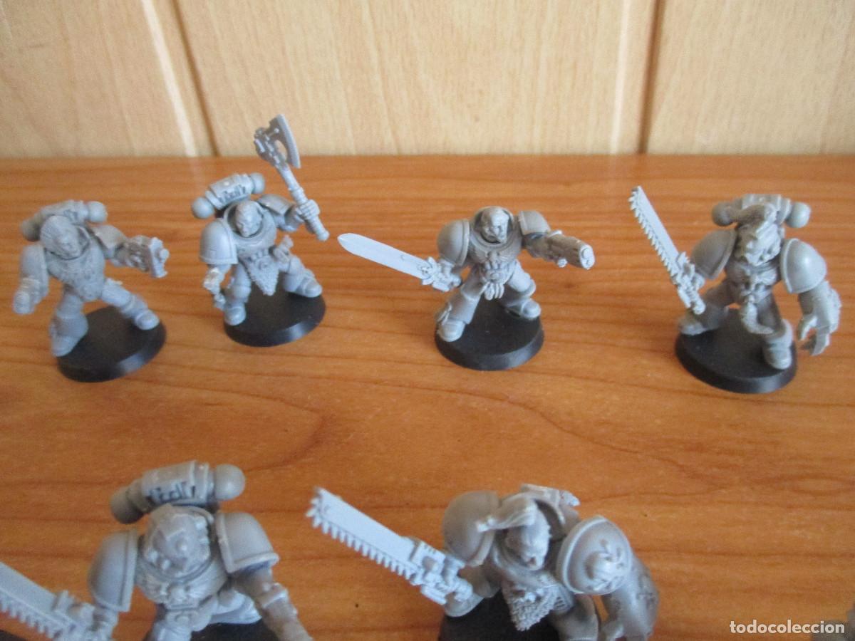 Juegos antiguos: WARHAMMER: LOTE 8 FIGURAS EN PLASTICO - Foto 7