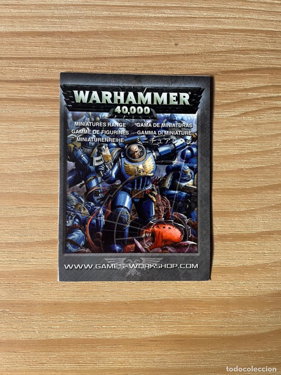 Juegos antiguos: Ik39. FOLLETO WARHAMMER - Foto 1