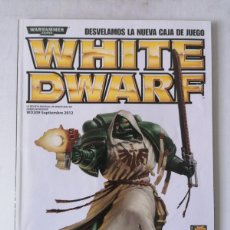 Juegos Antiguos: WHITE DWARF Nº 209 - SEPTIEMBRE 2012 - WARHAMMER - MUY BUEN ESTADO P.V.P. 7 €