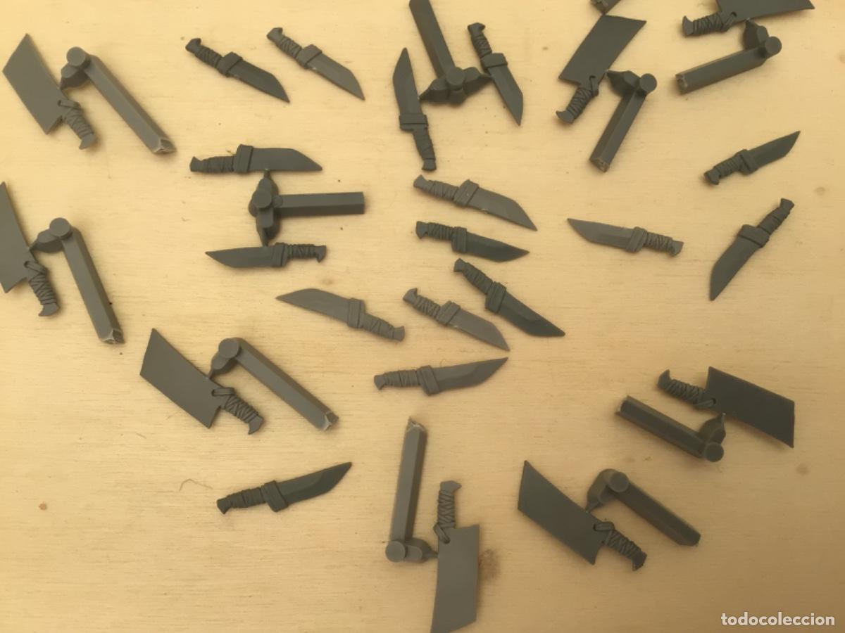 Juegos antiguos: Warhammer bits cuchillos - Foto 3
