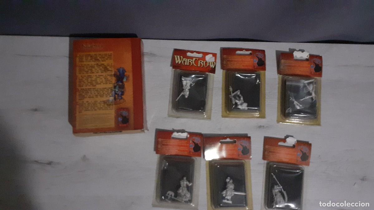Juegos antiguos: Lote de 7 figuras Warhammer en plomo - Foto 2