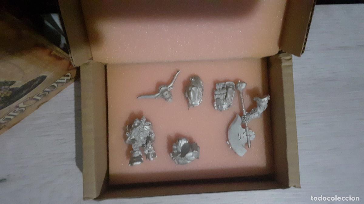 Juegos antiguos: Lote de 7 figuras Warhammer en plomo - Foto 4