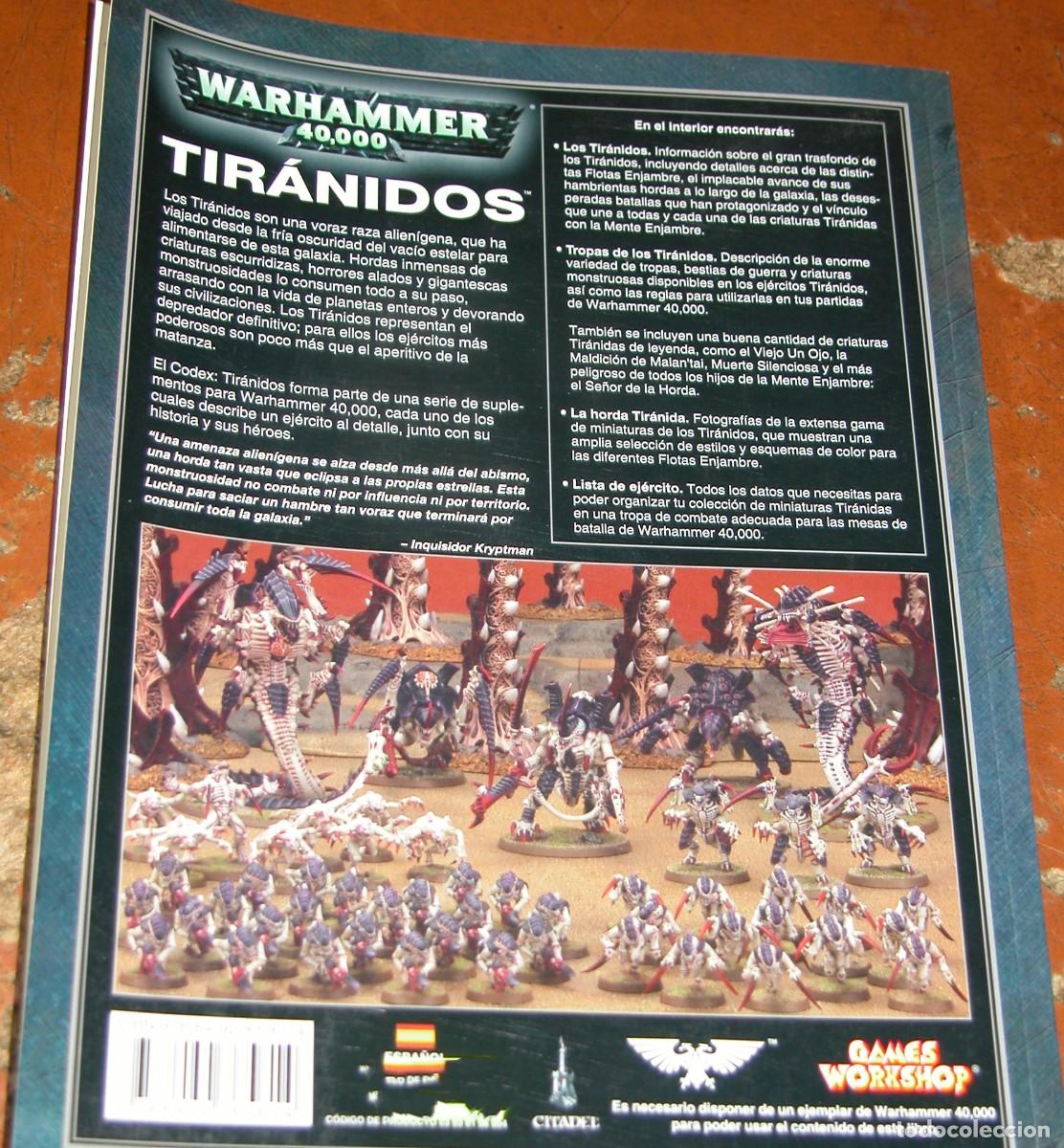Juegos antiguos: WARHAMMER LIBRO TIR&Aacute;NIDOS. - Foto 2