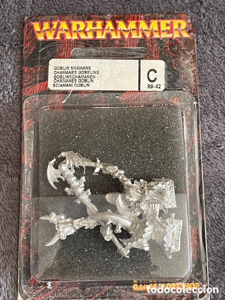Juegos antiguos: WARHAMMER GLOBIN SHAMANS rol citadel games Workshop - Foto 1