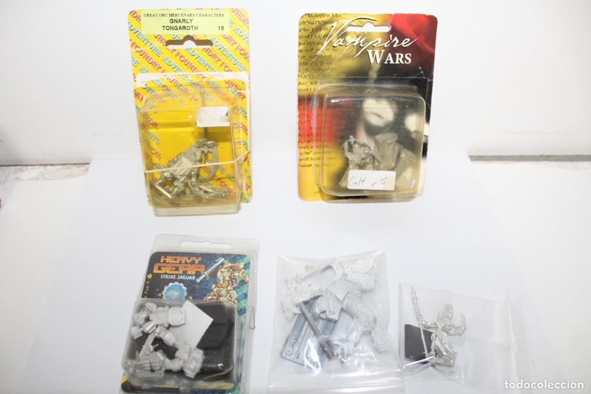 Juegos antiguos: TIPO WARHAMMER MINIATURAS DE PLOMO VARIAS - Foto 1