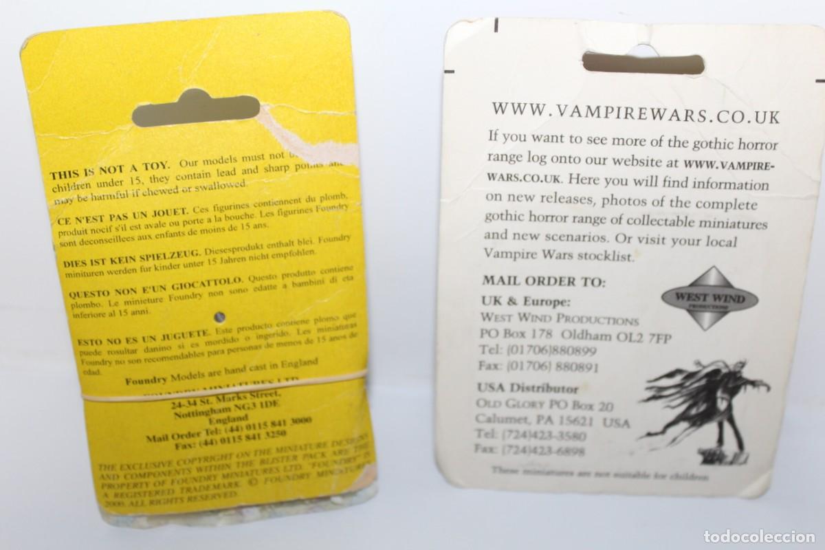 Juegos antiguos: TIPO WARHAMMER MINIATURAS DE PLOMO VARIAS - Foto 2