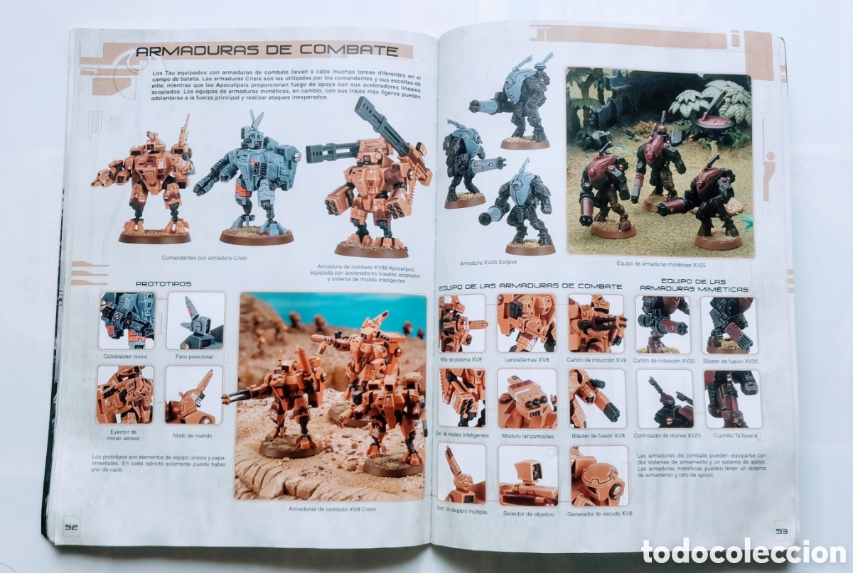 Juegos antiguos: IMPERIO TAU /WARHAMMER 40000 CODES / GAMES WORKSHOP - Foto 4