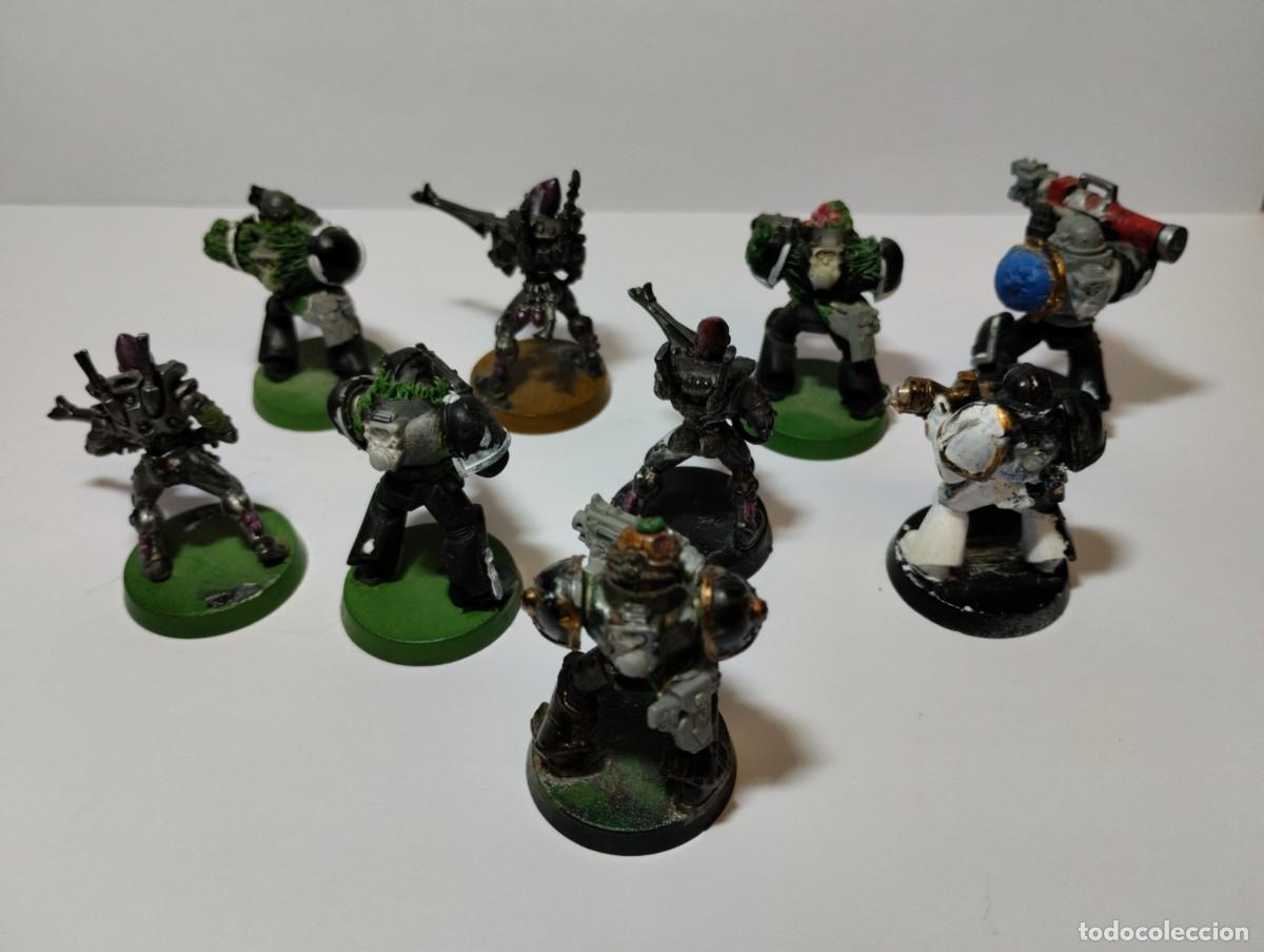 Juegos antiguos: Lote de figuras Warhammer - Foto 2