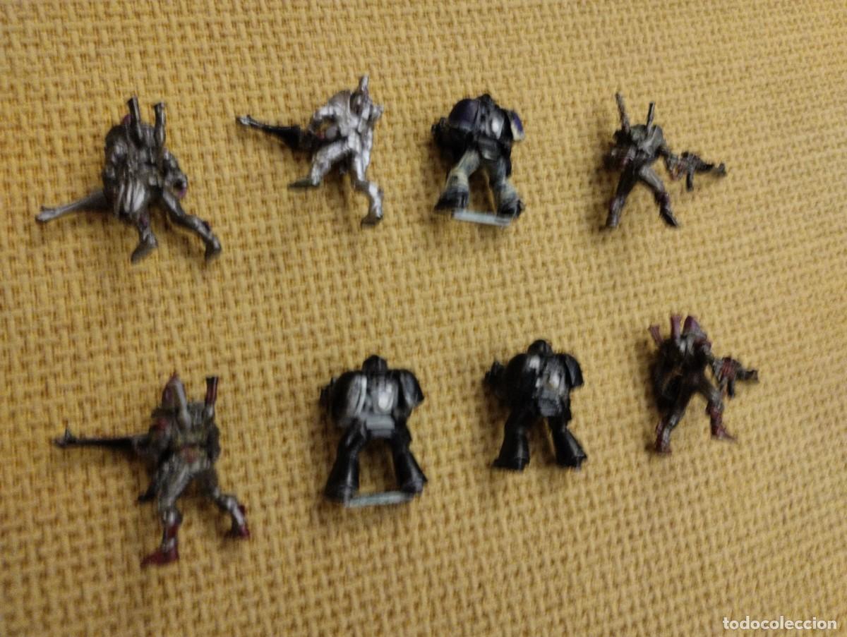 Juegos antiguos: Lote de Figuras Warhammer Pl&aacute;stico - Foto 2