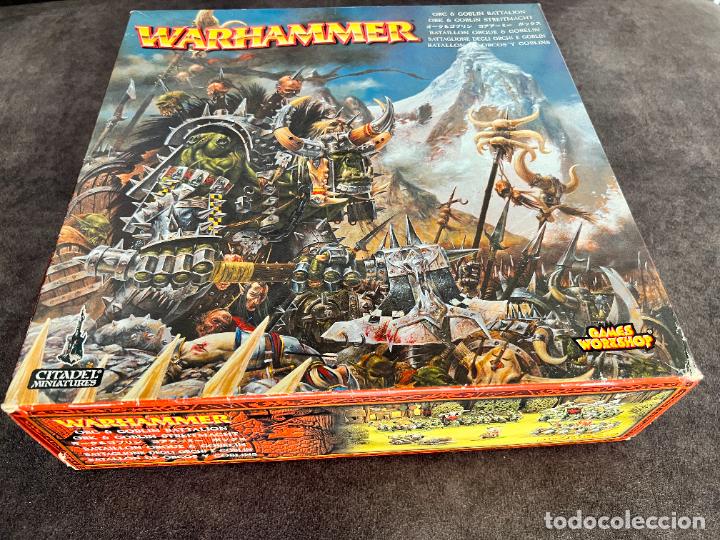 caja warhammer orc & goblin battalion , año 200 - Compra venta en