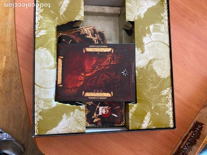 Juegos antiguos: WARHAMMER INVASION COMPLETO (J-9) - Foto 4