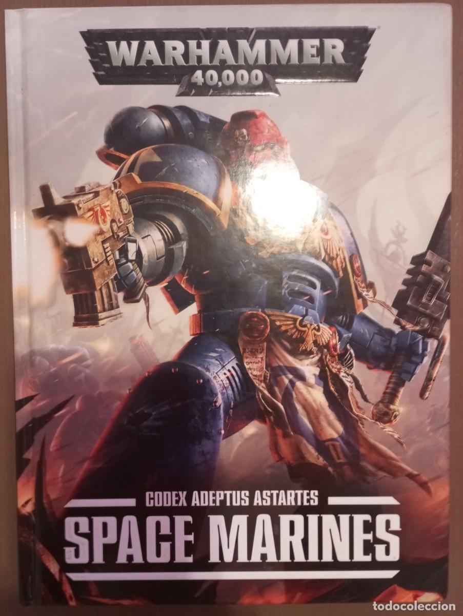 Juegos antiguos: Warhammer 40.000 Space Marines. Codex adeptus astartes - Foto 1