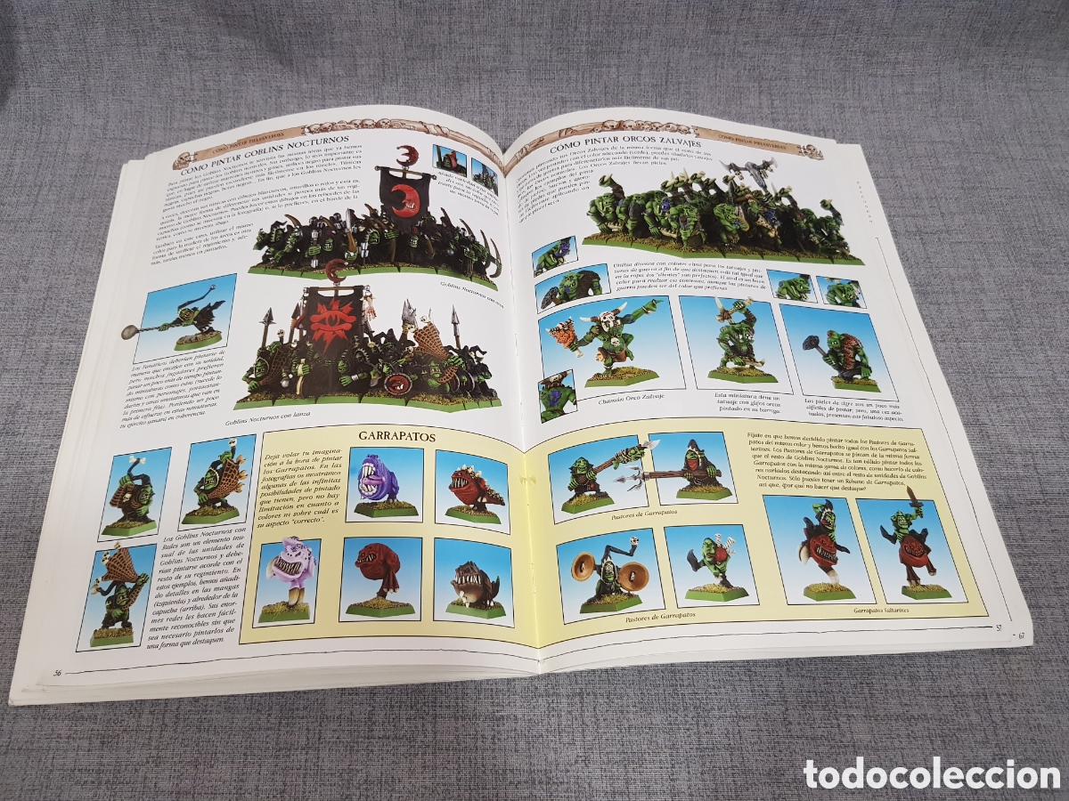 Juegos antiguos: EJ&Eacute;RCITOS WARHAMMER. ORCOS Y GOBLINS. GAMES WORKSHOP. A&Ntilde;O 2000 - Foto 9