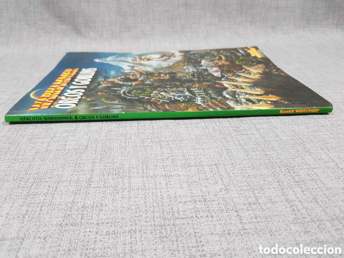 Juegos antiguos: EJ&Eacute;RCITOS WARHAMMER. ORCOS Y GOBLINS. GAMES WORKSHOP. A&Ntilde;O 2000 - Foto 12