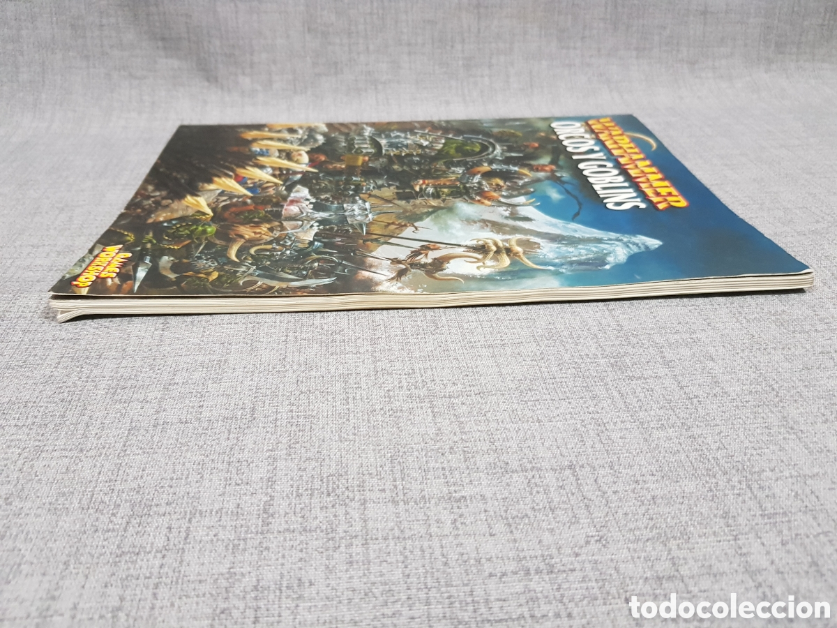 Juegos antiguos: EJ&Eacute;RCITOS WARHAMMER. ORCOS Y GOBLINS. GAMES WORKSHOP. A&Ntilde;O 2000 - Foto 16