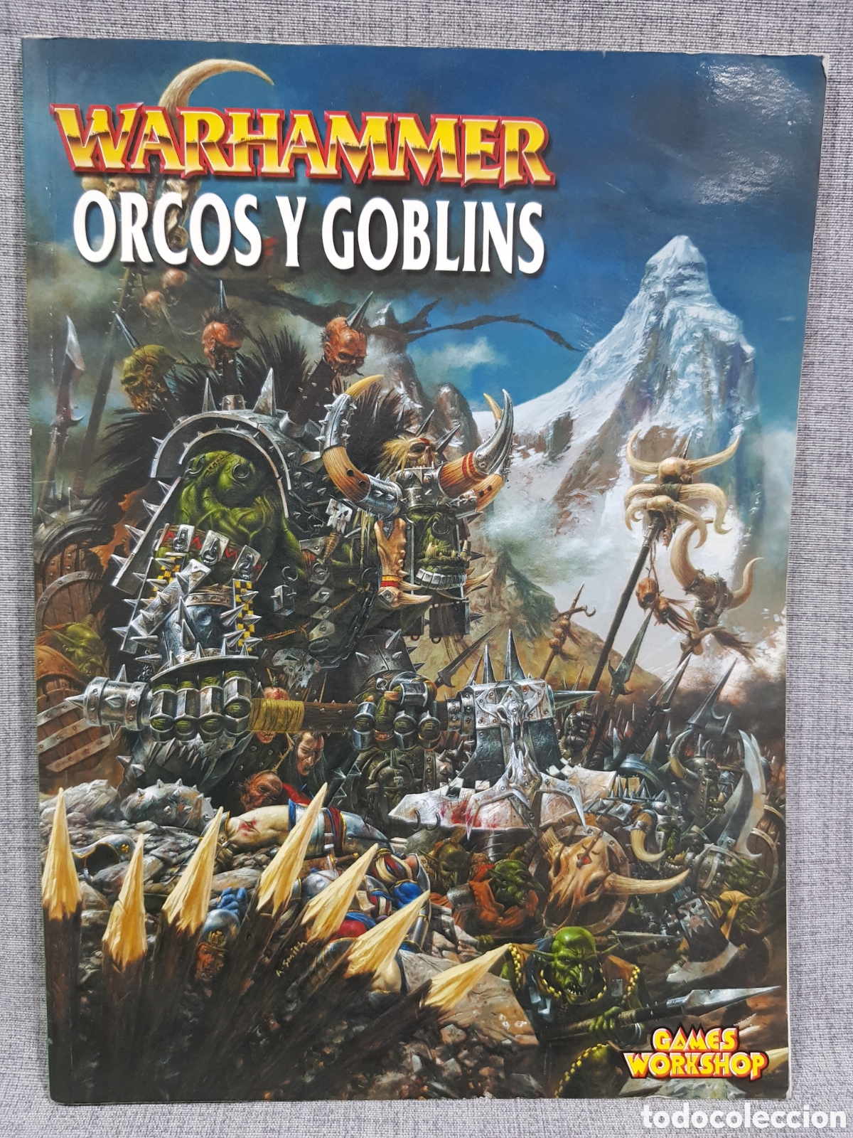 Juegos antiguos: EJ&Eacute;RCITOS WARHAMMER. ORCOS Y GOBLINS. GAMES WORKSHOP. A&Ntilde;O 2000 - Foto 1