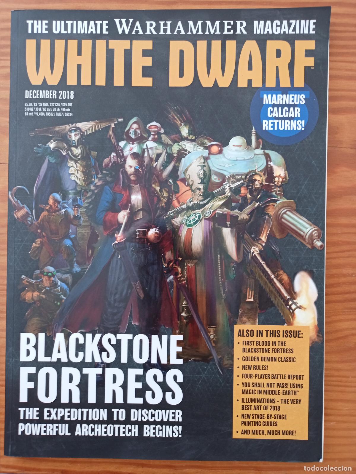 Juegos antiguos: White Dwarf december 2018 ingles - Foto 1
