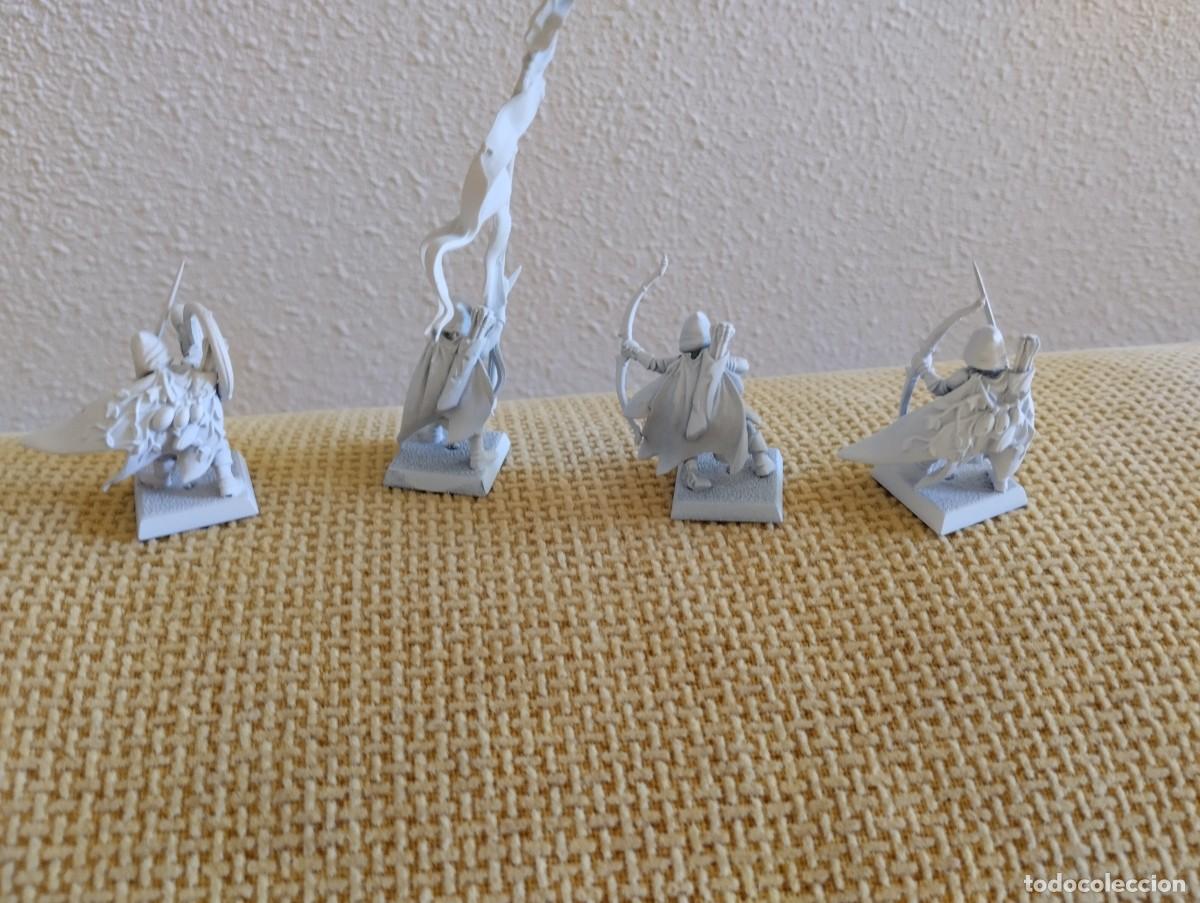 Juegos antiguos: Lote guerreros Warhammer - Foto 2