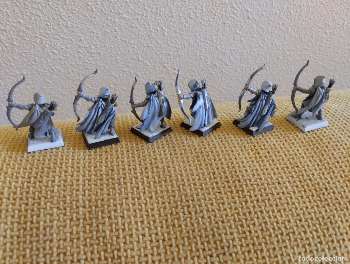Juegos antiguos: Lote guerreros Warhammer - Foto 2