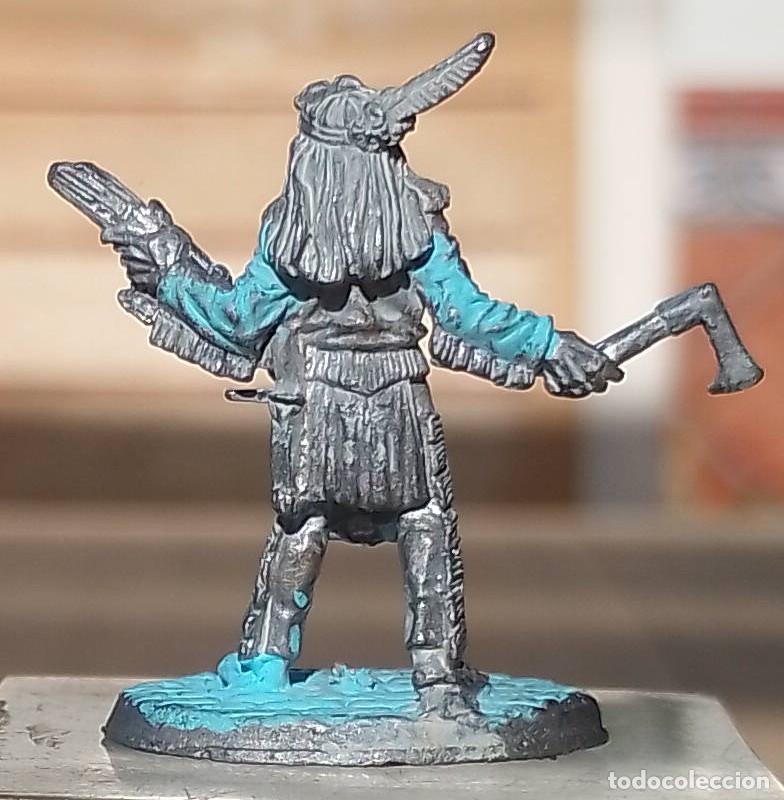 Juegos antiguos: Figura plomo Warhammer - Foto 3