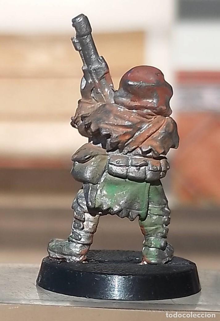 Juegos antiguos: Figura plomo Warhammer - Foto 3
