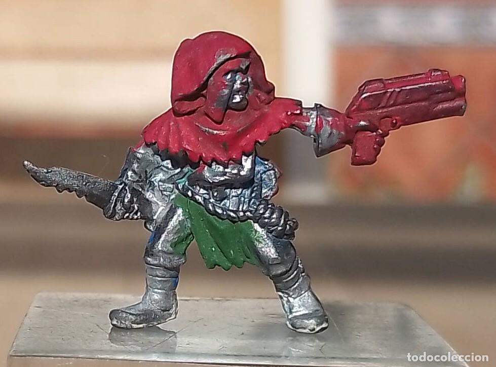 Juegos antiguos: Figura plomo Warhammer - Foto 1