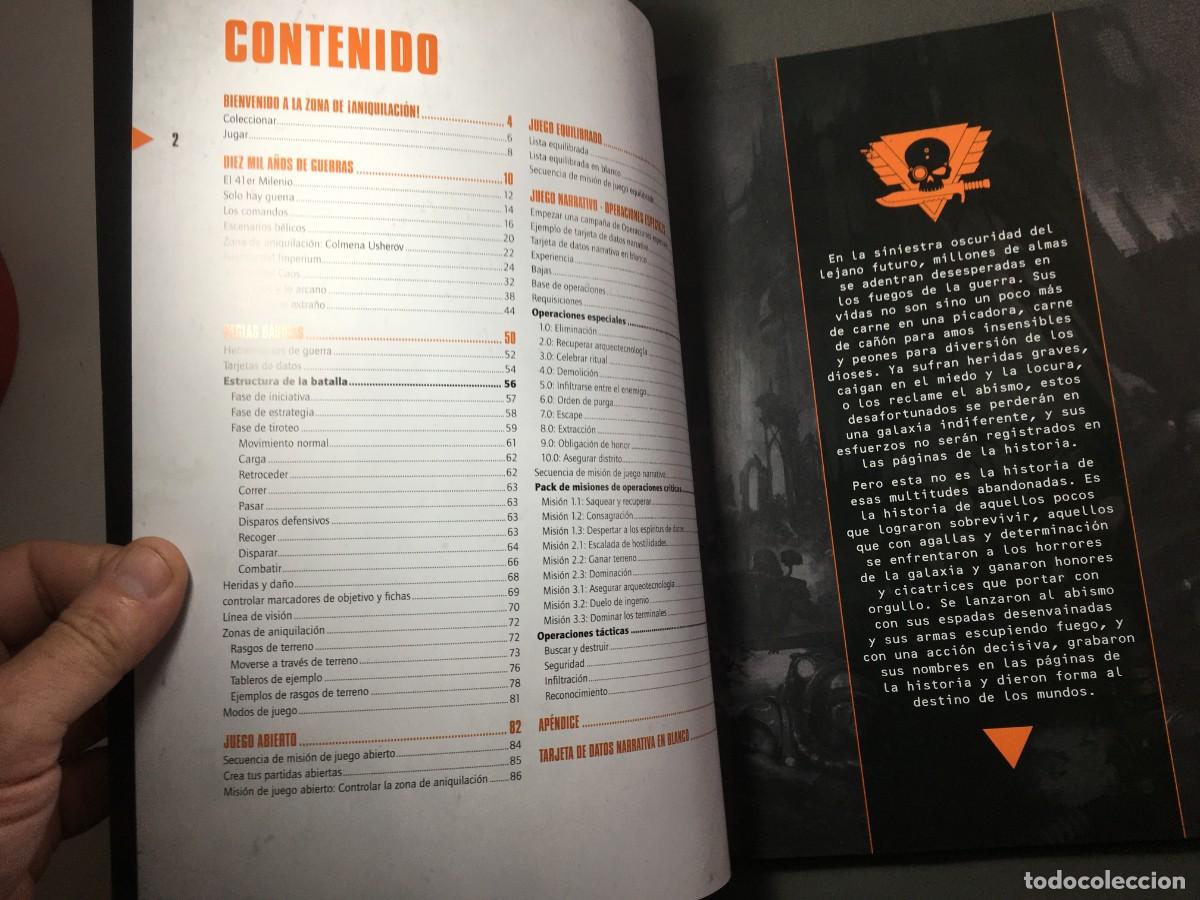 Juegos antiguos: WARHAMMER 40000 - KILL TEAM - LIBRO BASICO - Foto 2