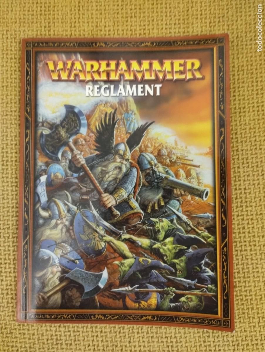 Juegos antiguos: WARHAMMER REGLAMENT - Foto 1