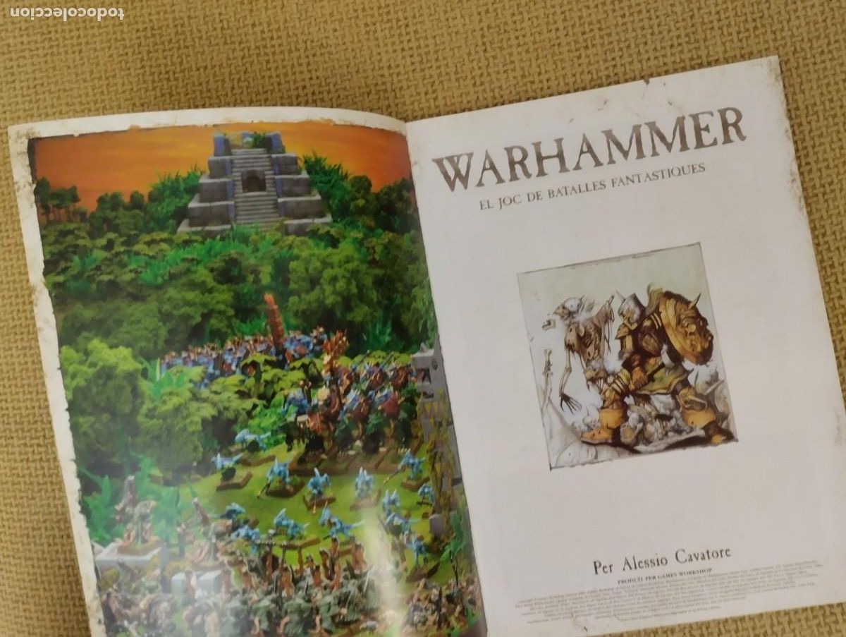 Juegos antiguos: WARHAMMER REGLAMENT - Foto 2