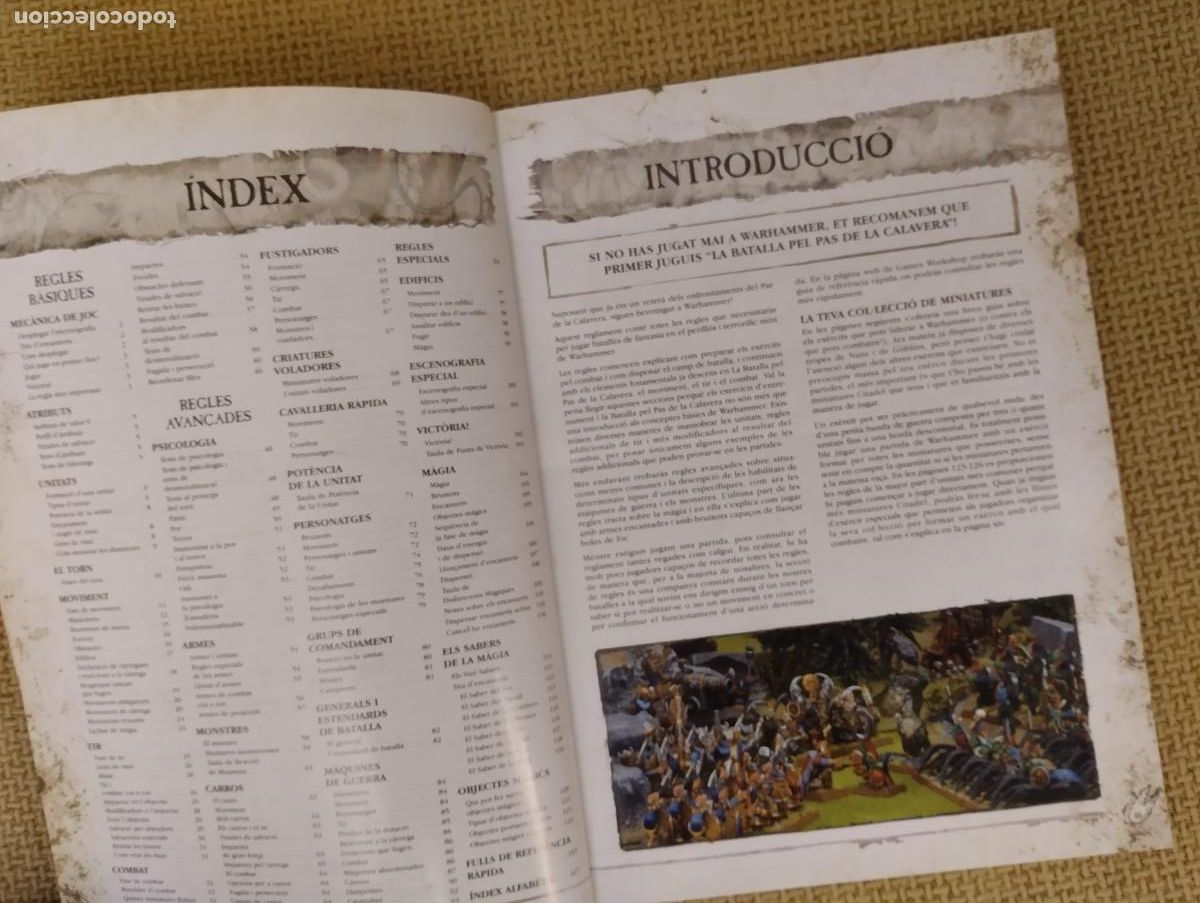 Juegos antiguos: WARHAMMER REGLAMENT - Foto 3