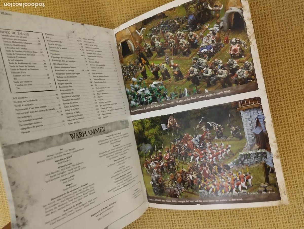 Juegos antiguos: WARHAMMER REGLAMENT - Foto 4