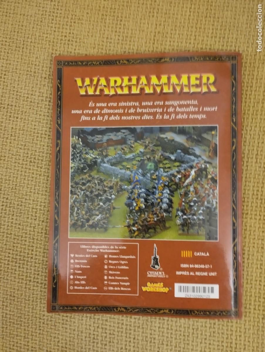 Juegos antiguos: WARHAMMER REGLAMENT - Foto 5