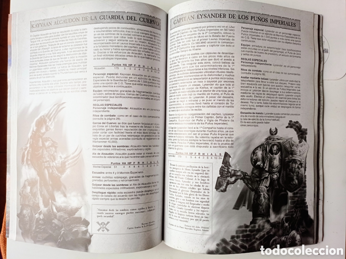 Juegos antiguos: LIBRO MARINES ESPACIALES / WARHAMMER 40000 / / GAMES WORKSHOP - Foto 3