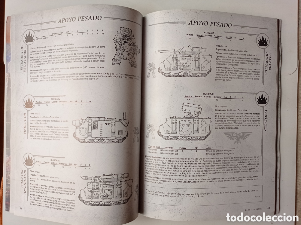 Juegos antiguos: LIBRO MARINES ESPACIALES / WARHAMMER 40000 / / GAMES WORKSHOP - Foto 5