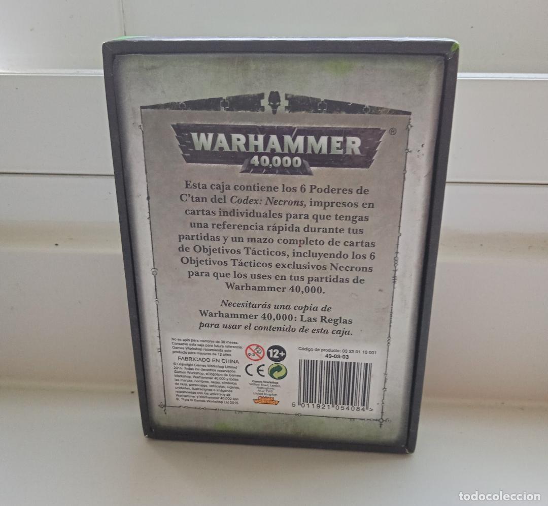 Juegos antiguos: DATACARDS NEGRONS WARHAMMER 40000 - Foto 2