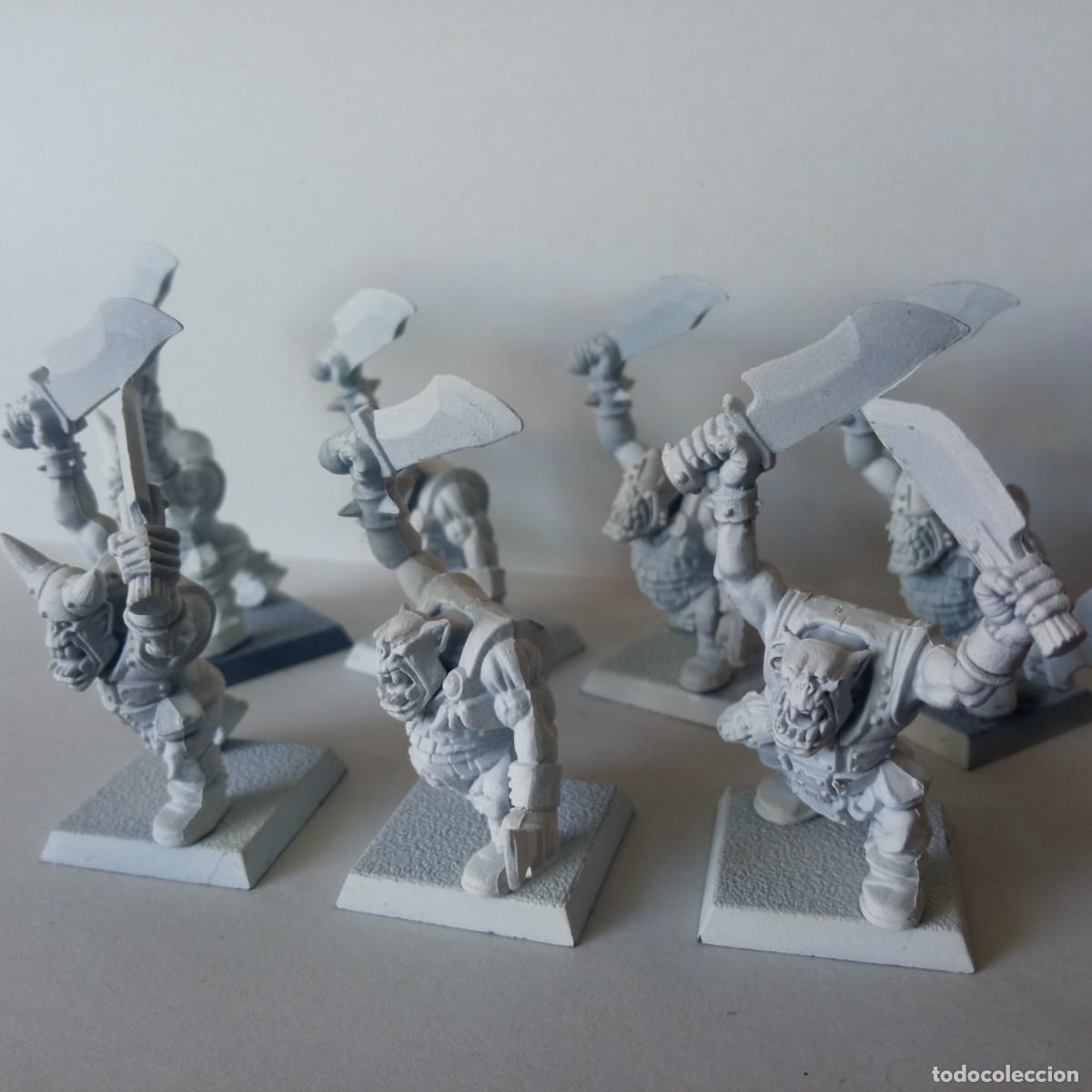 Juegos antiguos: Lote 7 - Warhammer orcs - orcos - Foto 2