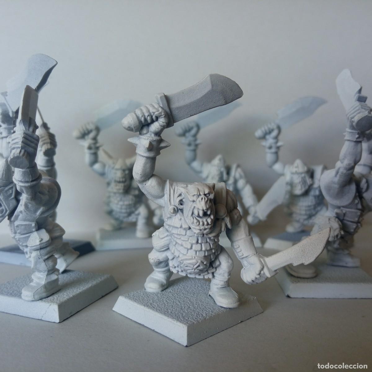 Juegos antiguos: Lote 7 - Warhammer orcs - orcos - Foto 3