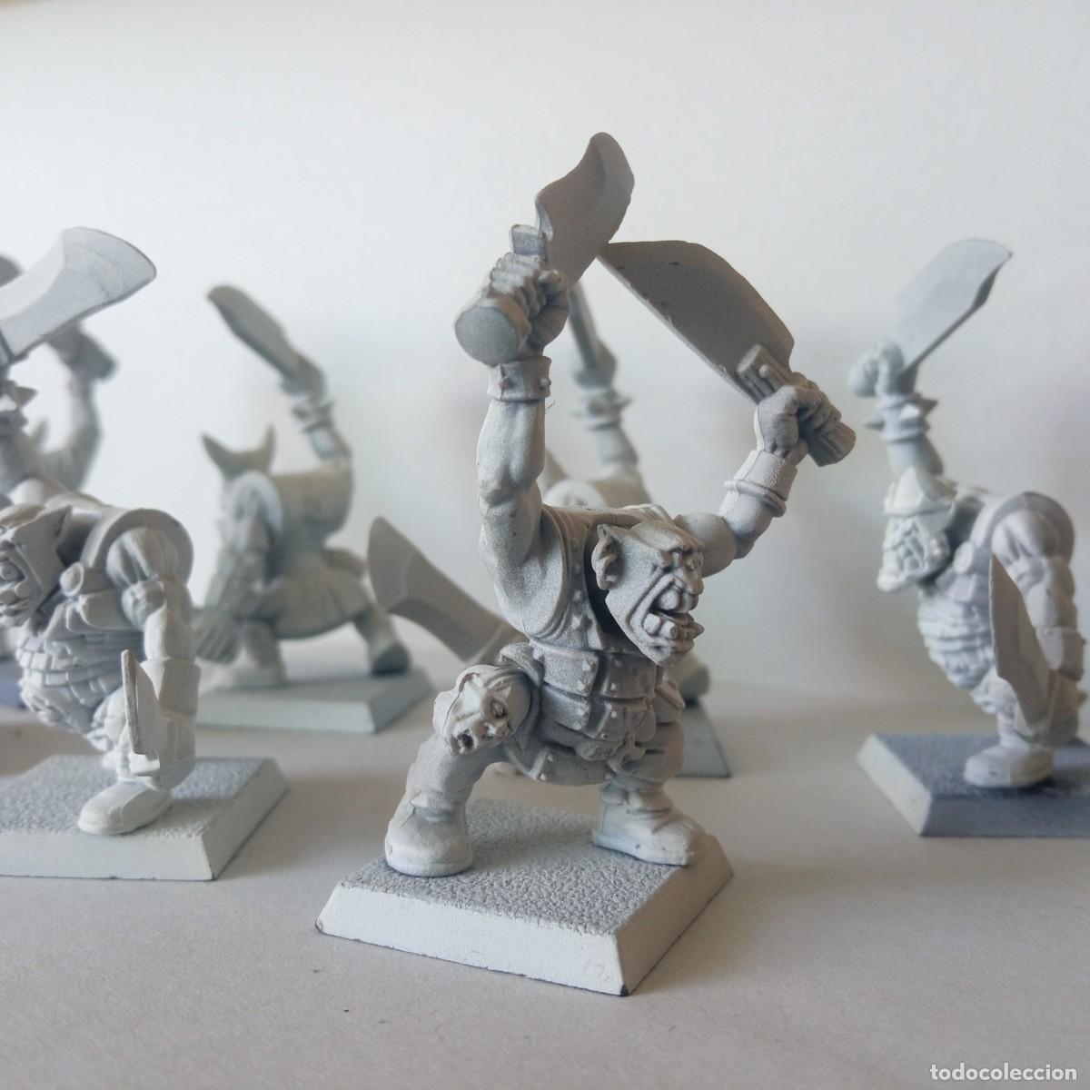 Juegos antiguos: Lote 7 - Warhammer orcs - orcos - Foto 4