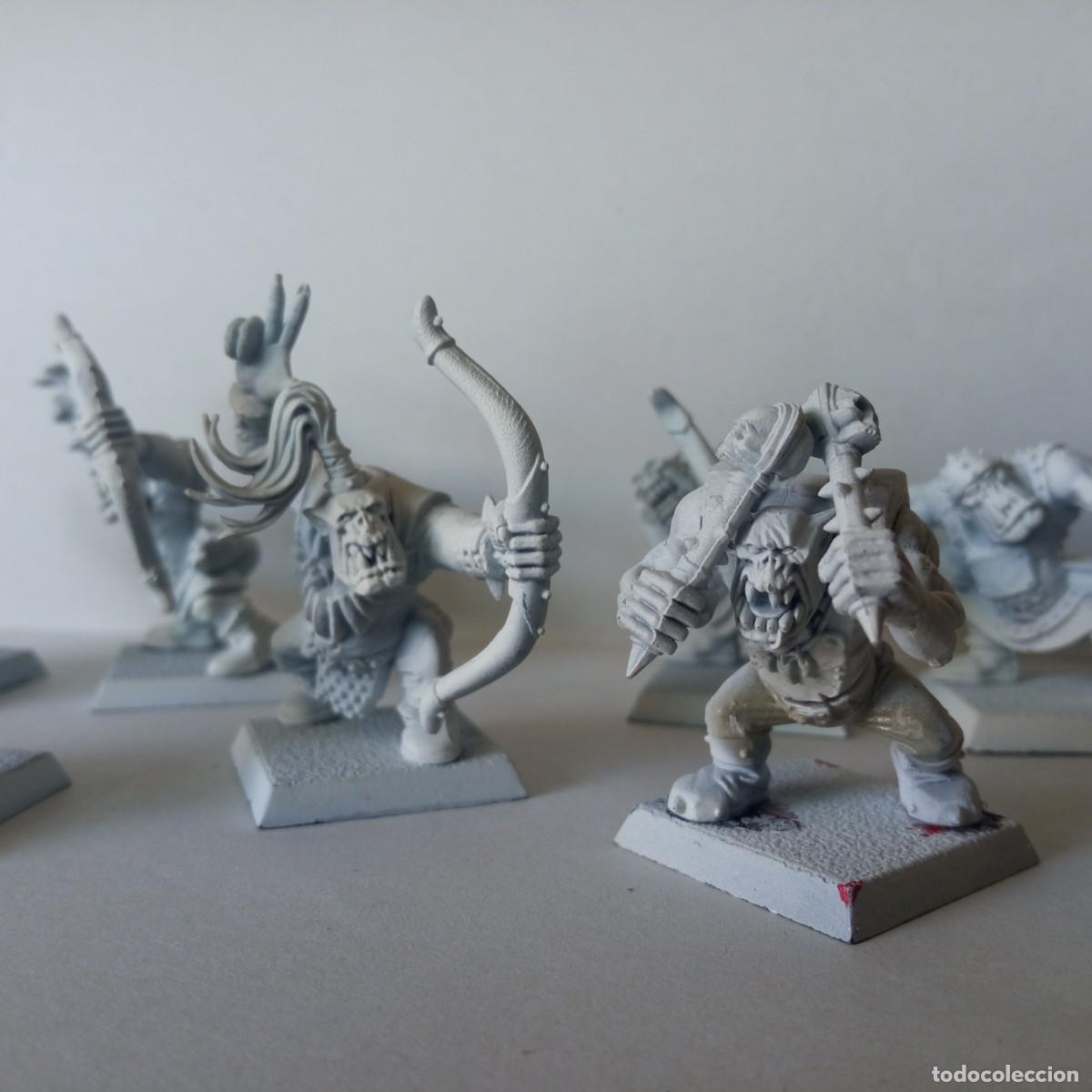 Juegos antiguos: Lote 7 - Warhammer orcs - orcos - Foto 2