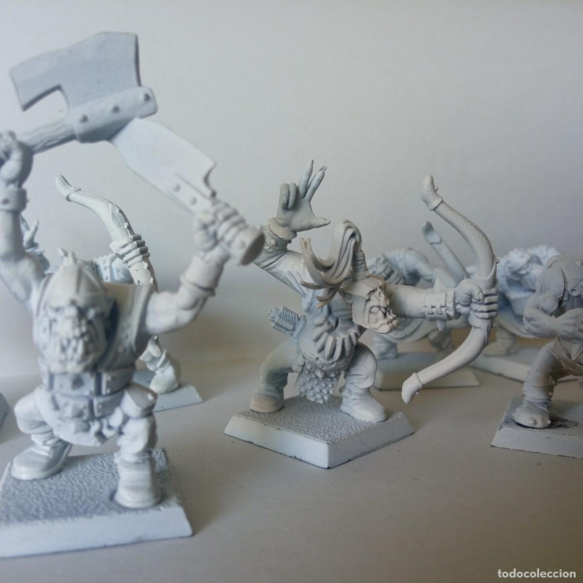 Juegos antiguos: Lote 7 - Warhammer orcs - orcos - Foto 3