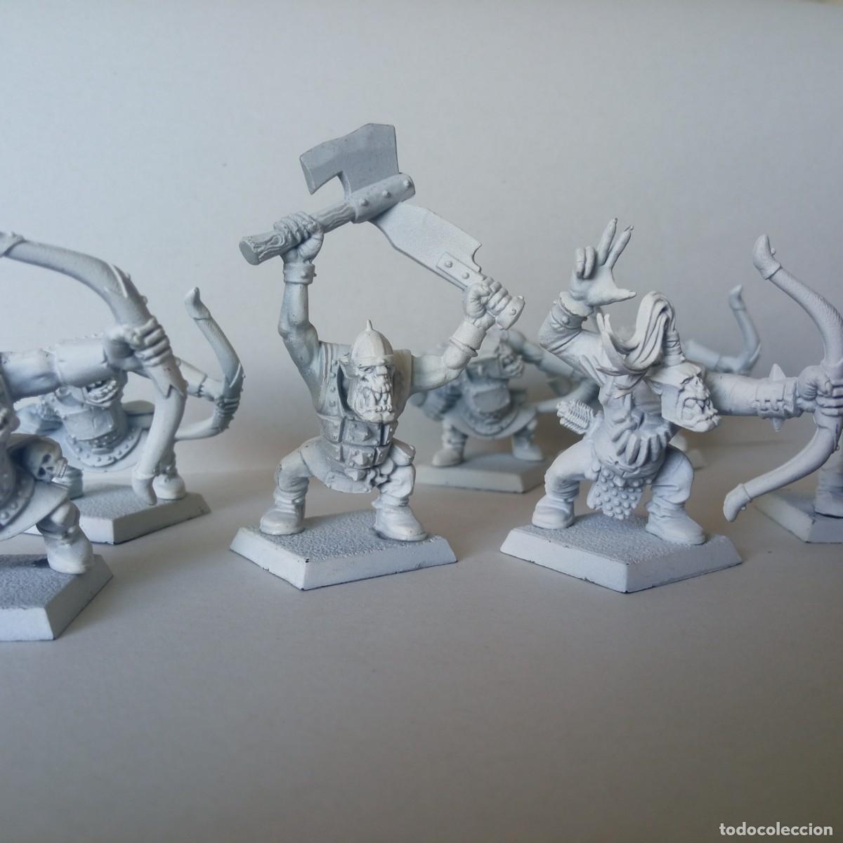 Juegos antiguos: Lote 7 - Warhammer orcs - orcos - Foto 4