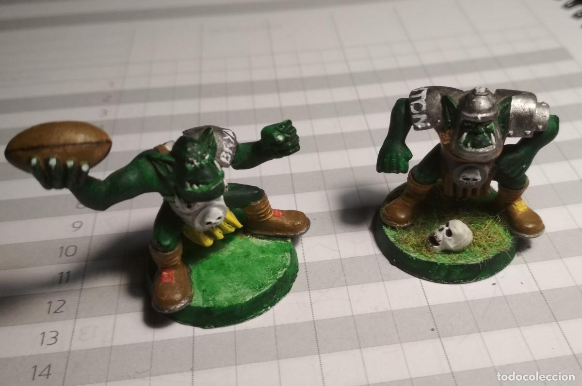 Juegos antiguos: miniaturas plastico warhammer - Foto 1