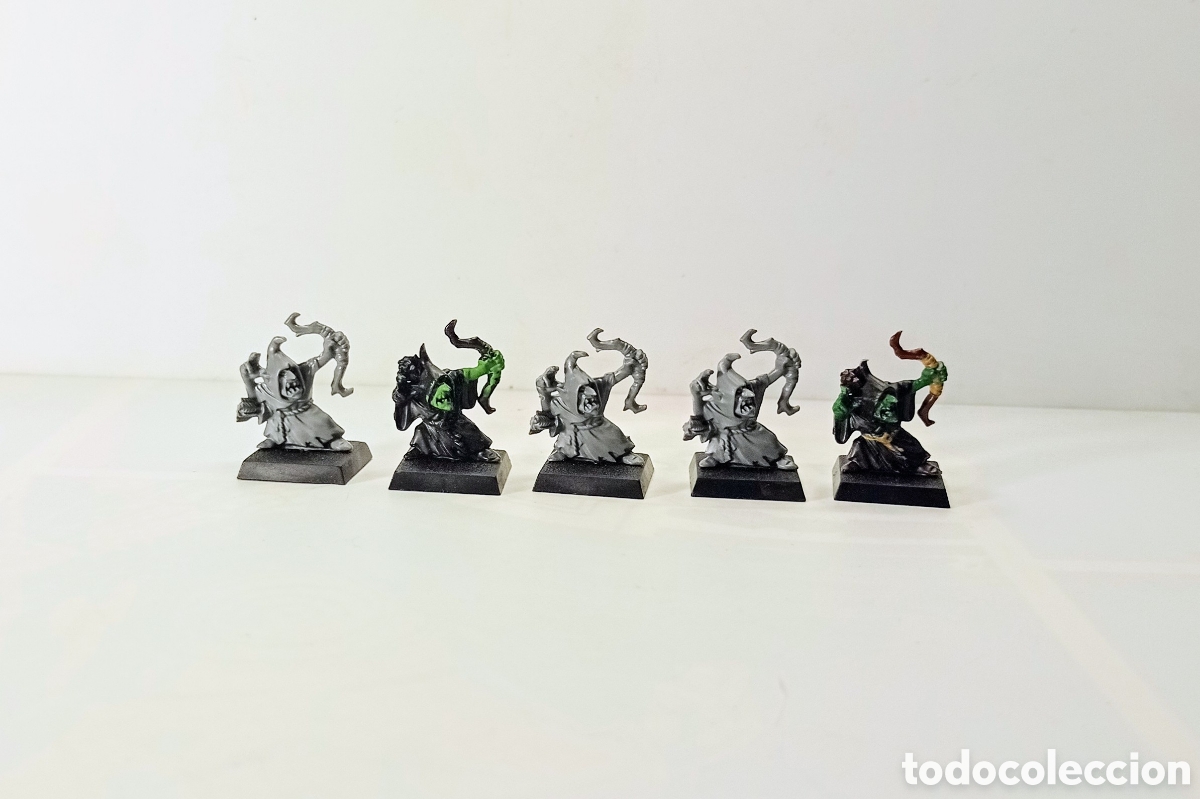 Juegos antiguos: LOTE 10 / 5 GOBLIN ARQUEROS / WARHAMMER - Foto 1
