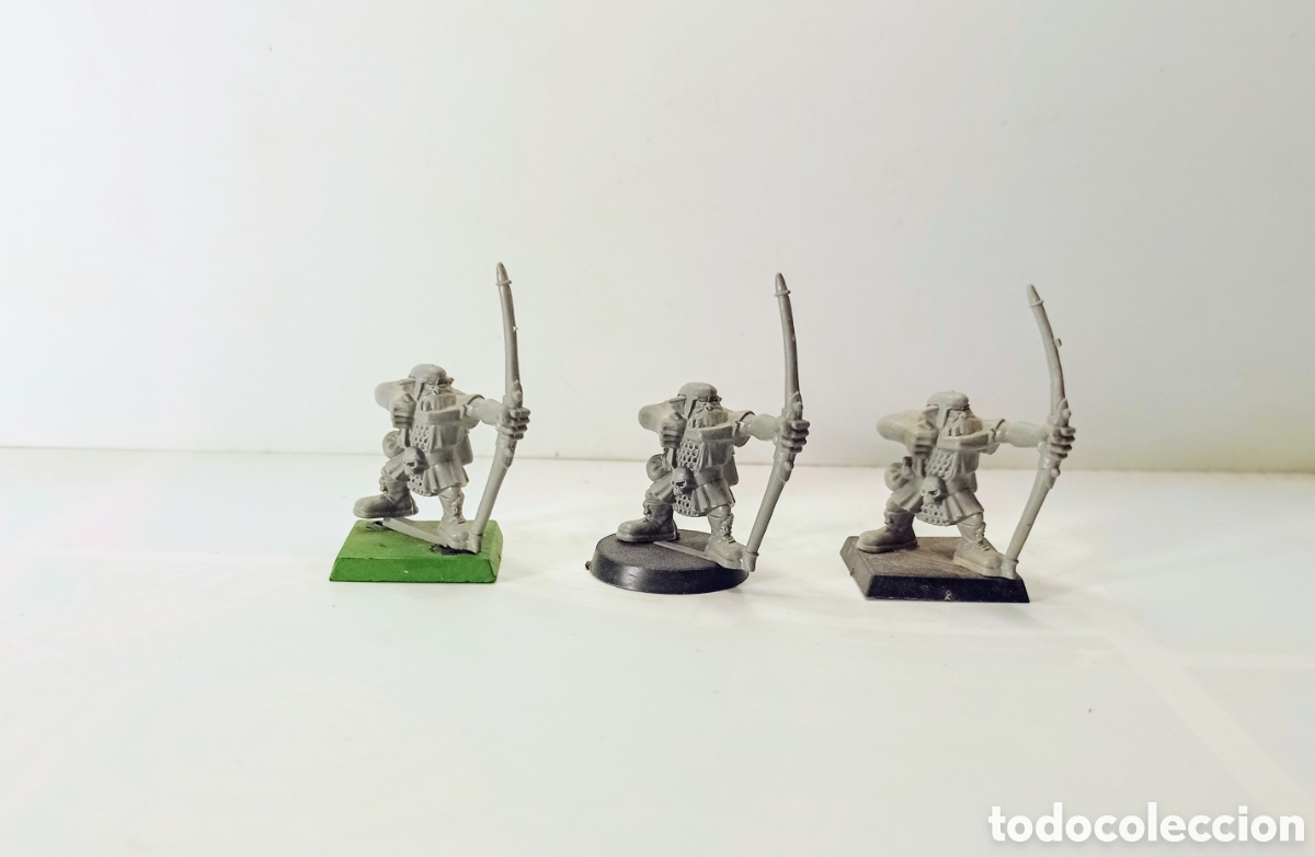 Juegos antiguos: LOTE 37 / ORCOS ARQUEROS / WARHAMMER - Foto 1