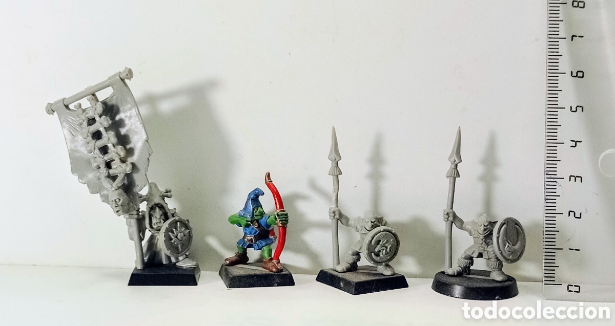Juegos antiguos: LOTE 34 / 4 FIGURAS / WARHAMMER - Foto 5