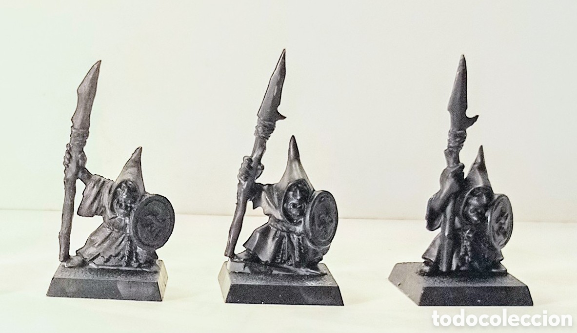Juegos antiguos: LOTE 8 / 5 ELFOS CON LANZAS/ WARHAMMER - Foto 6